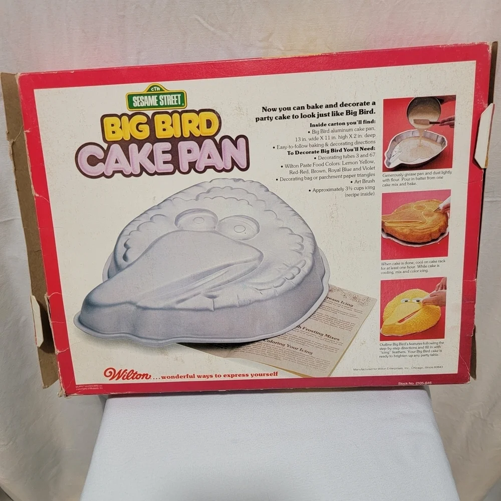 Vintage 1970s Wilton Big Bird Cake Pan